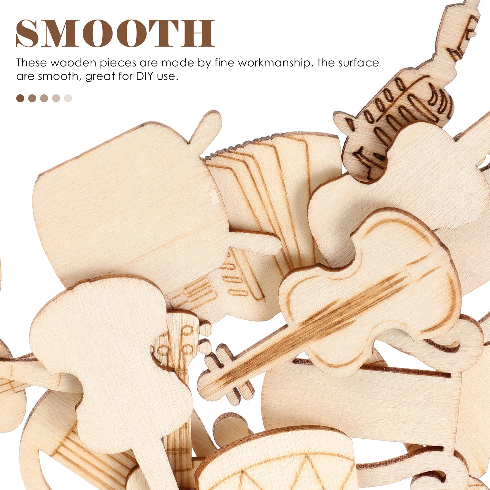 100Pcs Musical Instrument Wood - Musical Instrument Diy For Kids 评论和价格