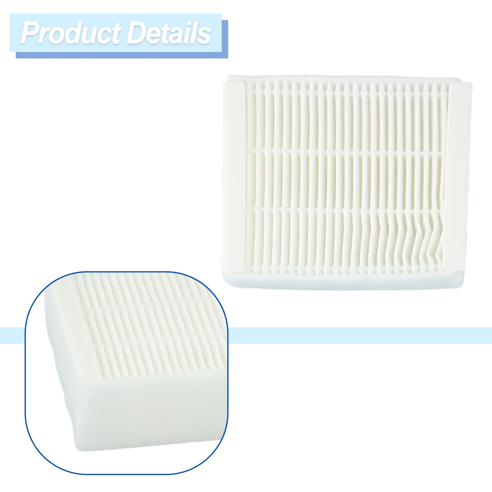 5-Piece Replacement Filter Set for Thomas For AQUA+ MULTI CLEAN for X7 and X10 Vacuum Models Exhaust Air Special Hygienic