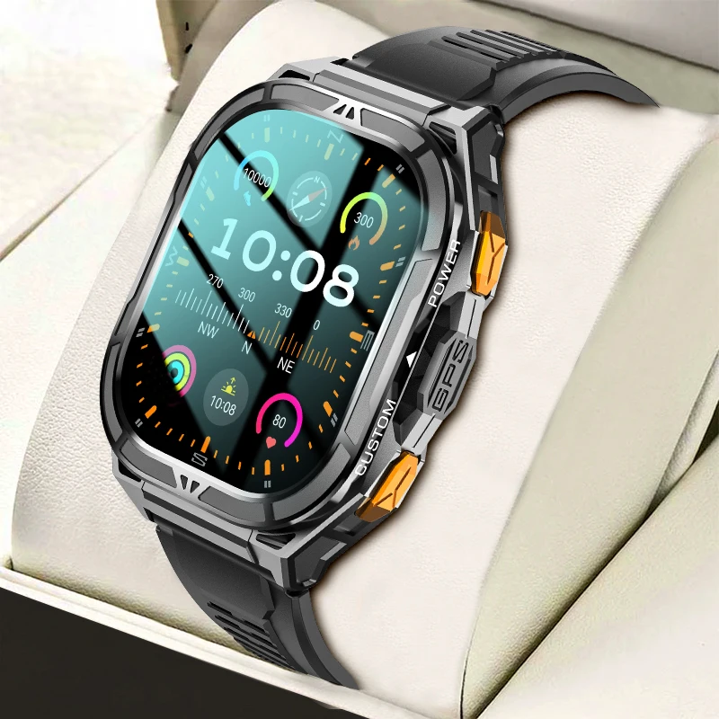 

VALDUS VG46 PRO GPS Смарт-часы AMOLED для мужчин и женщин SOS Компас Фитнес Спортивный трек 530 мАч Длительный срок службы батареи 2025 Новые умные часы