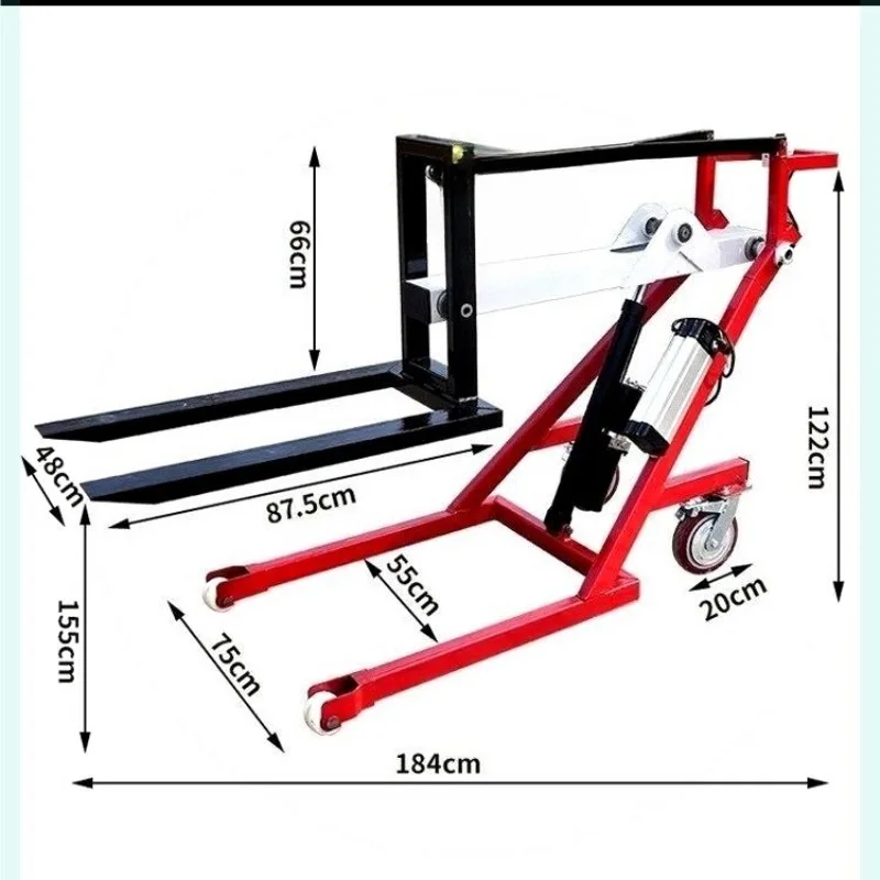 

Portable electric forklift, hydraulic forklift