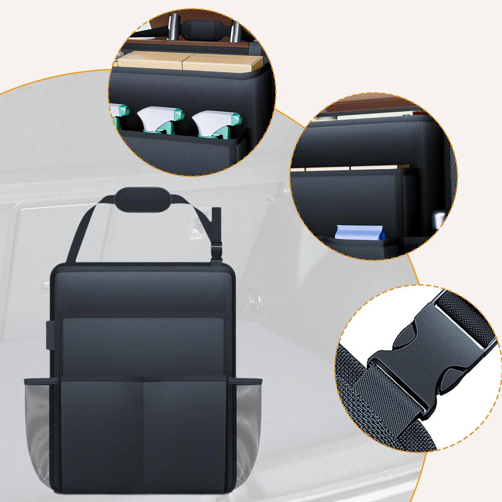 

Органайзер на заднее сиденье автомобиля, защита на заднее сиденье для закусок, инструментов, напитков