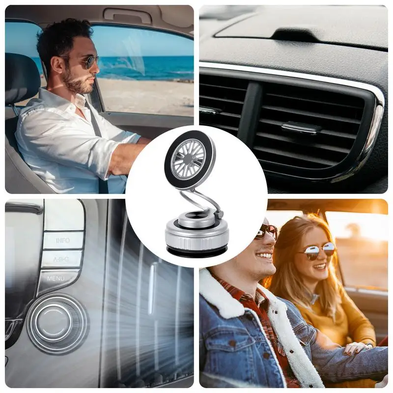 Magnet Phone Holder Dashboard Phone Holder 360 Rotation Windshield Cellphone Support Foldable Air Vent Cradle Suction Cup For