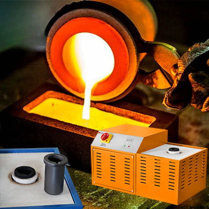 

1kg 2kg Gold Processing Equipment Small Gold Melting Furnace Customized Type Melting Machine
