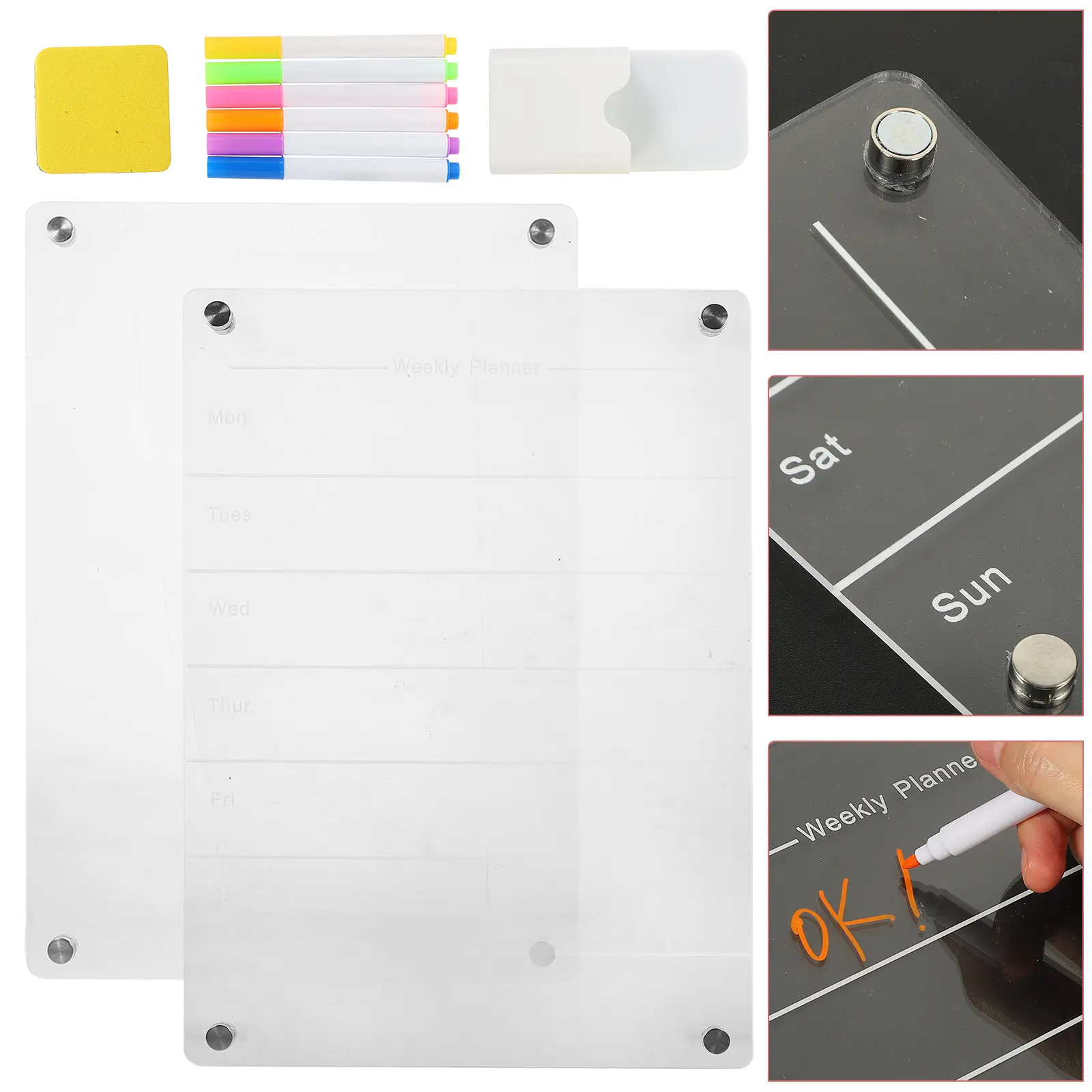 set-di-1-lavagna-magnetica-in-acrilico-per-frigorifero-pannello-per-messaggi-e-pianificazione-per-cucina-casa-e-ufficio