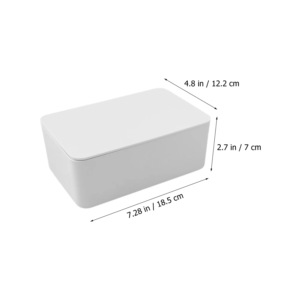 

2Pcs Wet Tissue Box Reusable PP Travel Case Lightweight Bedroom Kitchen Bathroom Wipes Dispenser Container Lid Holder Refillable