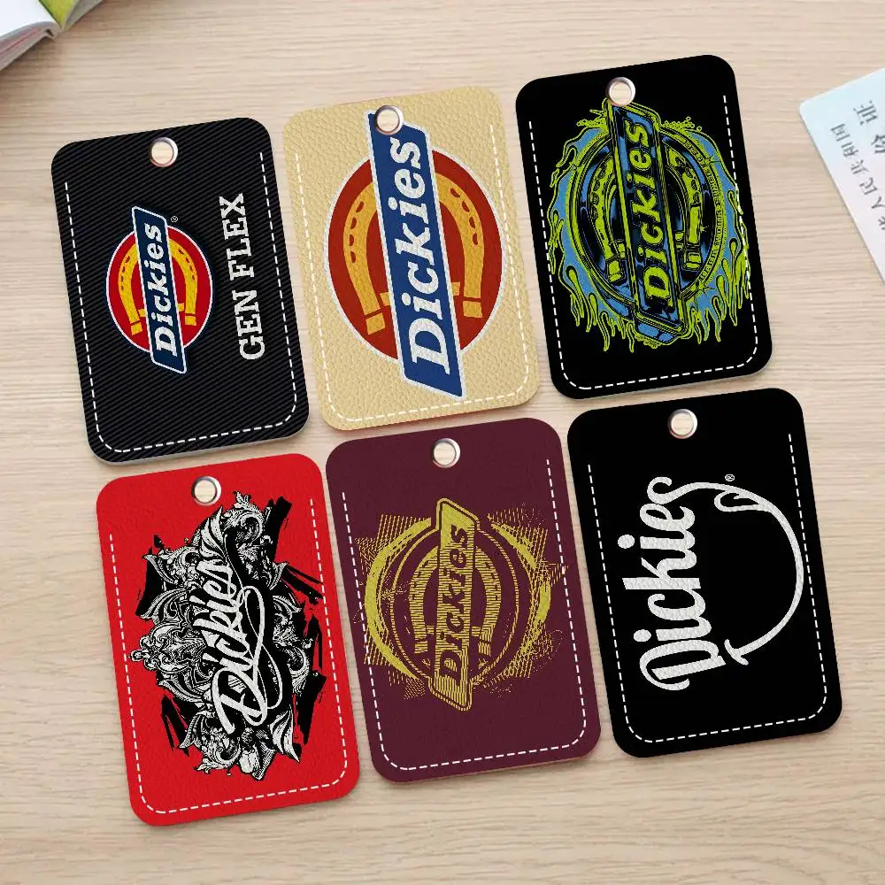 

Hot Brand D-Dickies Personalised Print Card Holder Suitable For Holder Girls Door Card Case Women Badge Holder Keychain