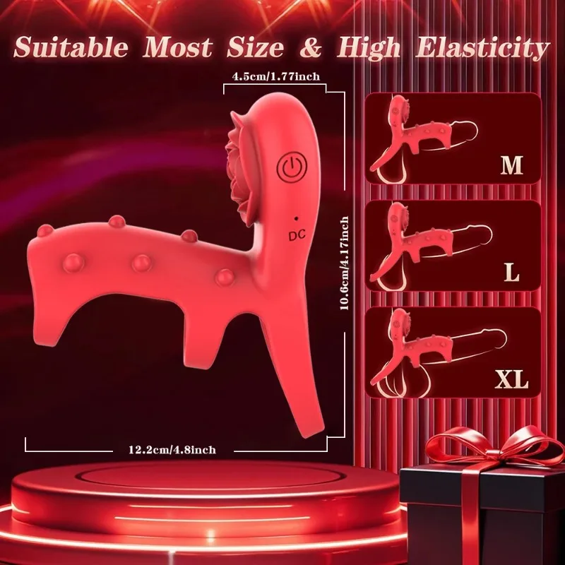 يمكن ارتداؤها كم ذكر القضيب خاتم الديك هزاز الجنس لعب للبالغين تهتز خواتم القضيب تأخير المدرب محفز الرجال ألعاب مثيرة #6