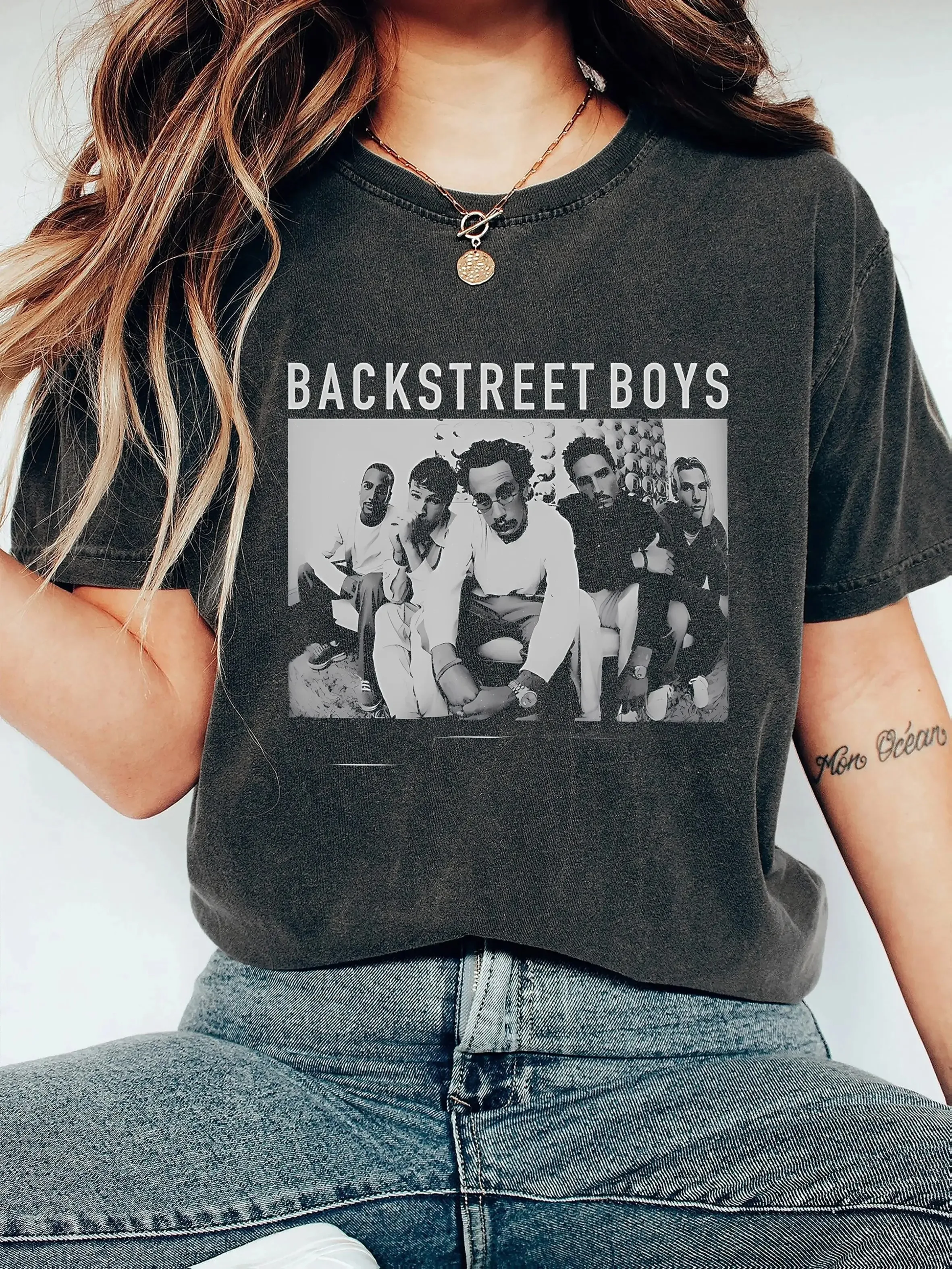 2026 New Awakening Memory Street T-shirt Awakening Memory Backstreet Boys Band BSB Rock Shirt Retro Pop Shirt Oversized Y2k Tees