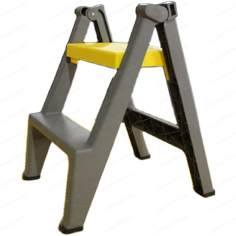 

Car wash beauty stool, plastic two-step stool, folding foot pad ladder