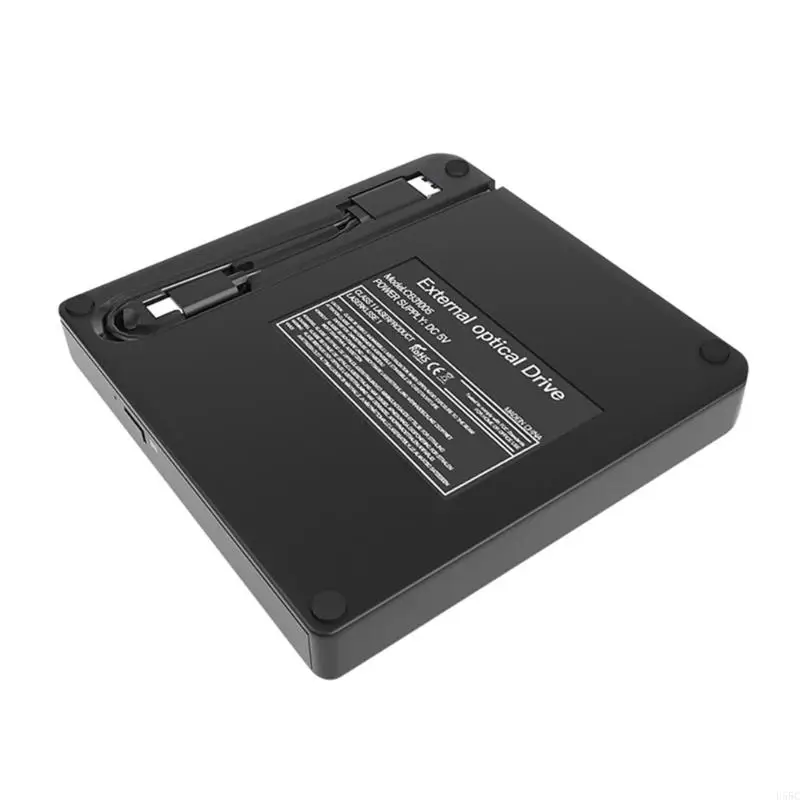 U55C USB Portable DVD Writer slanke externe optische schijf voor laptop, snelle snelheidsgegevensoverdracht voor