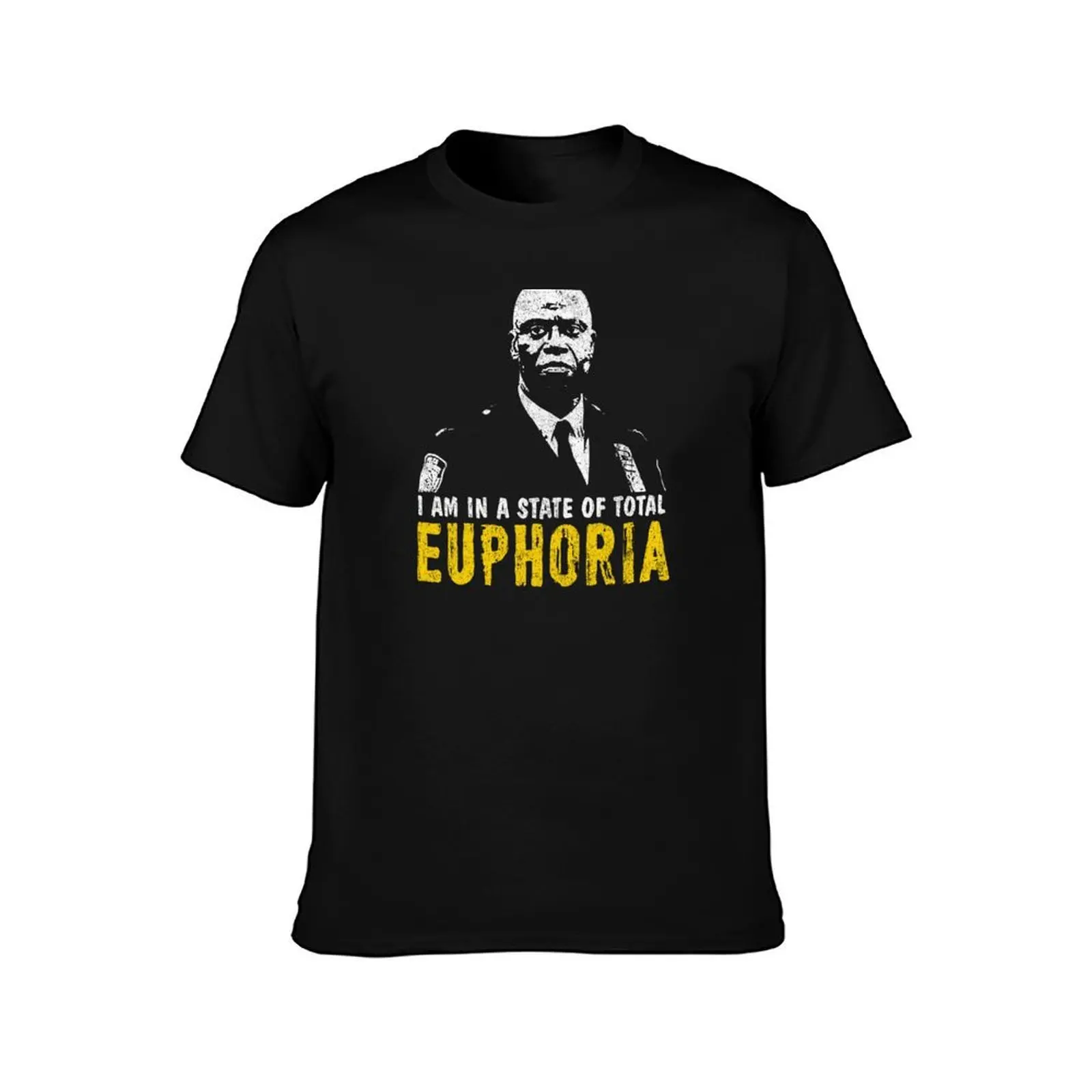 تي شيرت Total Euphoria - Holt تي شيرت رجالي من القطن الثقيل تي شيرت برسوم جرافيك