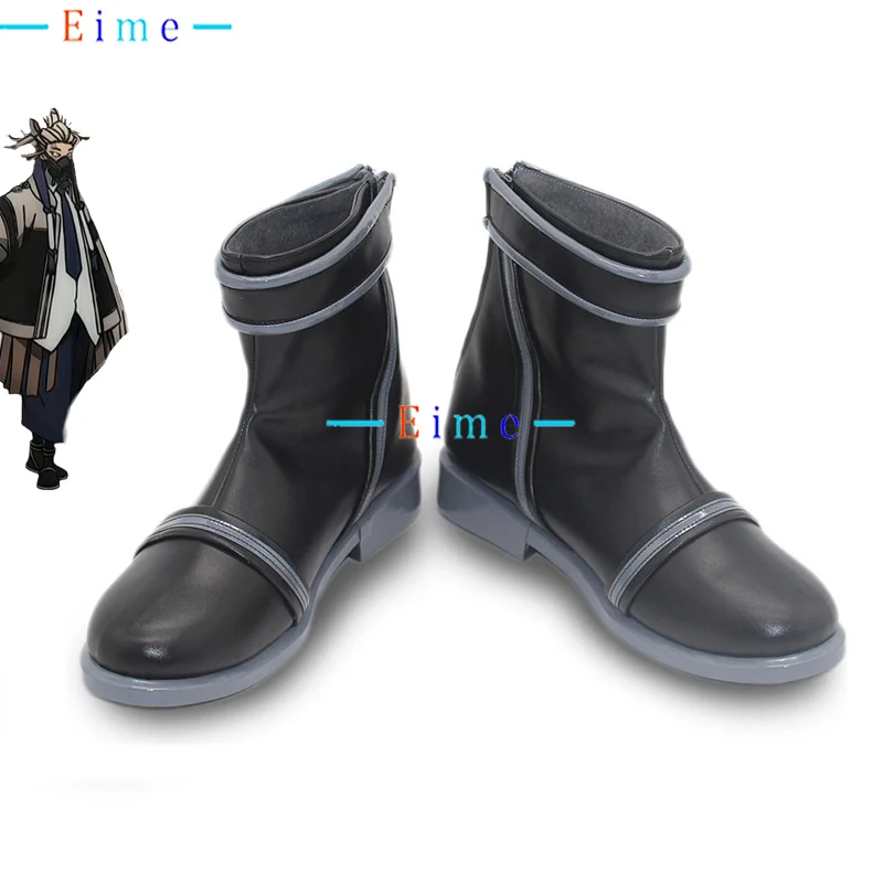 Tamsy Caines Cosplay Shoes PU Leather Shoes Halloween Carnival Boots GACHI AKUTA  Cosplay Props Anime Accessories Custom Made
