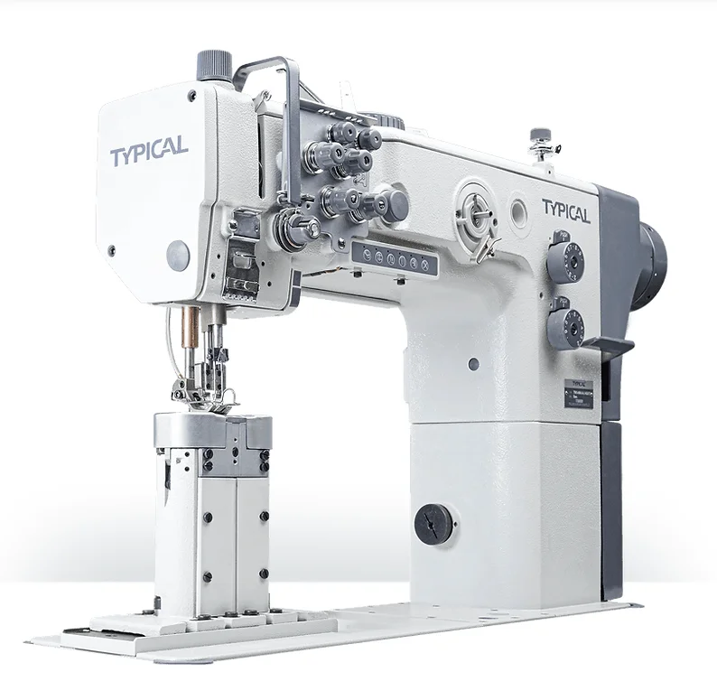 Machine for Sewing Programmed Large Sewing Area Tick Fabrick Double Long Arm Post Bed Sewing Machine