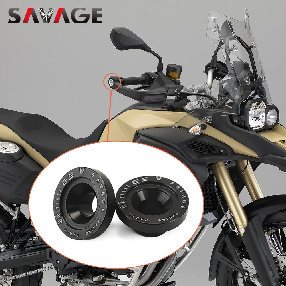 Handle Bar End Cap For BMW R1200GS R1250GS/ADV F850GS F800GS F750GS F700GS Motorcycle Handlebar Protector Sliders Block R1250 GS