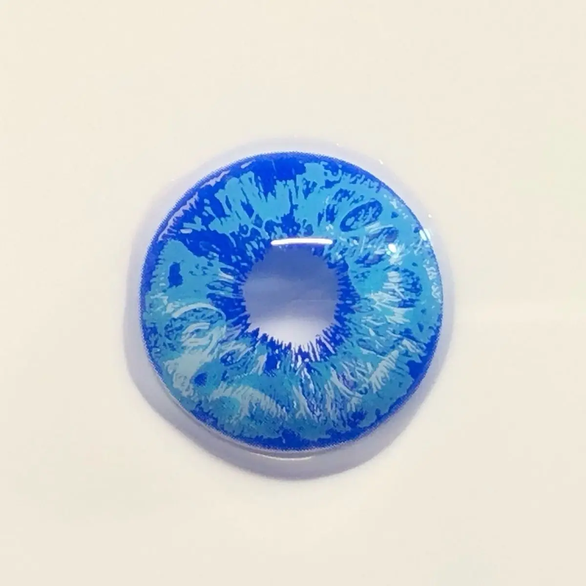JeweLens 1 Paar Satoru Gojo Cosplay blaue Farbe Kontaktlinsen Jujutsu Kaisen Anime Softlens 14,5 mm – Detail 1