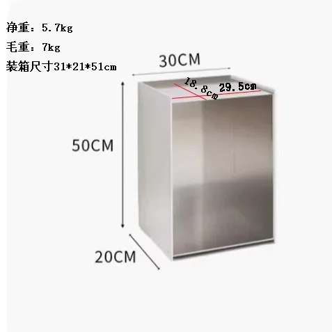 Aluminum Rivet Box Side Table Nordic Minimalist Metal Cube End Table Modern Sofa Side Cabinet Open Storage Nightstand for Living