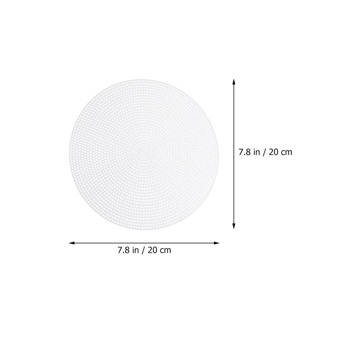 

10PCS Round Stitch Grid Panels Premium Plastic DIY Mesh Multi Purpose Mesh Sheet Sheets Cuttable Multi purpose Bag Materials