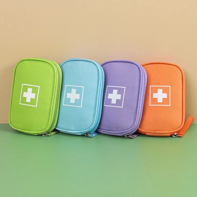 

Portable Medicine Bag Cute First Aid Kit Medical Emergency Kits Organizer Outdoor Household Medicine Pill Storage Bag Travel