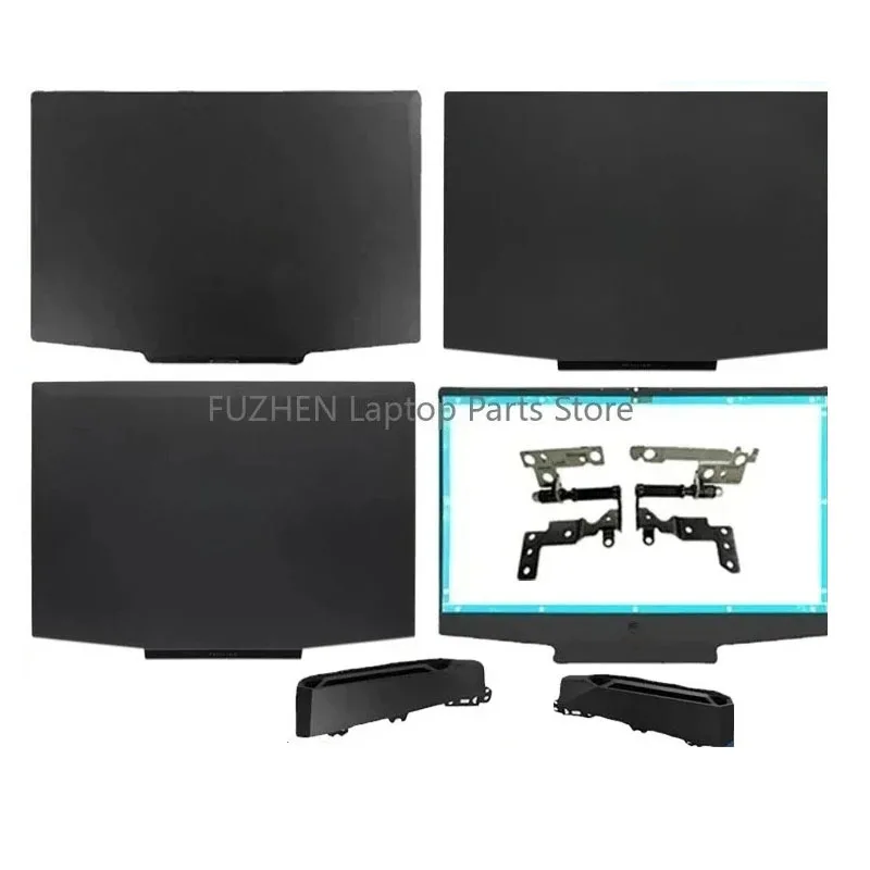 

New For 15-DK 15T-DK TPN-C141 Laptop LCD Rear Cover Front Frame hinge Air Outlet