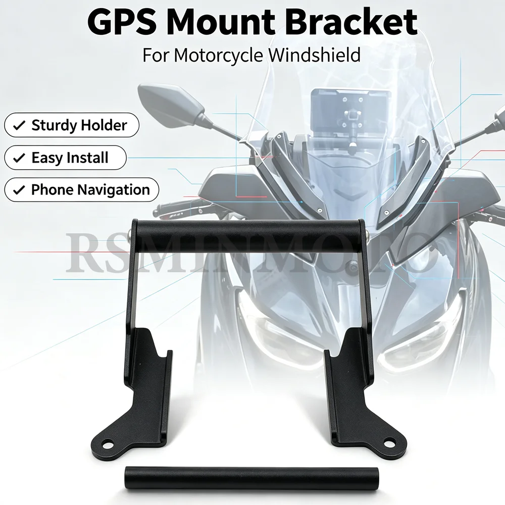 GPS Smart Phone Navigation Mount Mounting Bracket Holder Adapter For YAMHA Xmax X max X-max 300 Xmax300 2017-2022