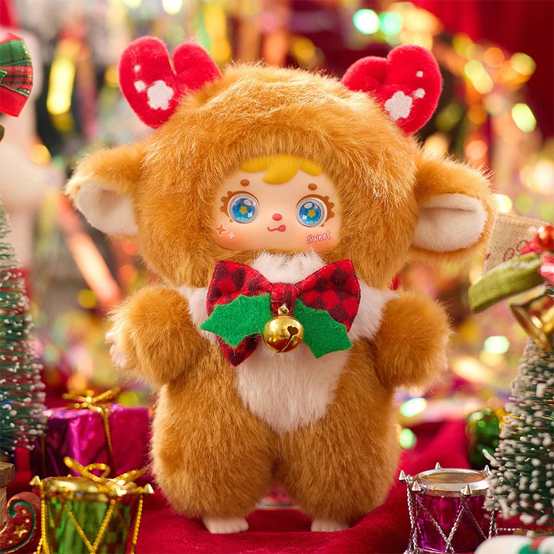 Neue Samuel Weihnachten Goodnight Song Puppe Serie Blind Box Plüsch Nette Trendy Spielzeug Mystery Box Anhänger Handgemachte Weihnachten Spielzeug Geschenk