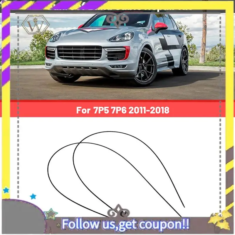 ABXV-2 Pcs/Set Car Sunroof Blind Cable Repair Kit For Porsche Cayenne VW Touareg 7P5 7P6 2011-2018 7P0898870A
