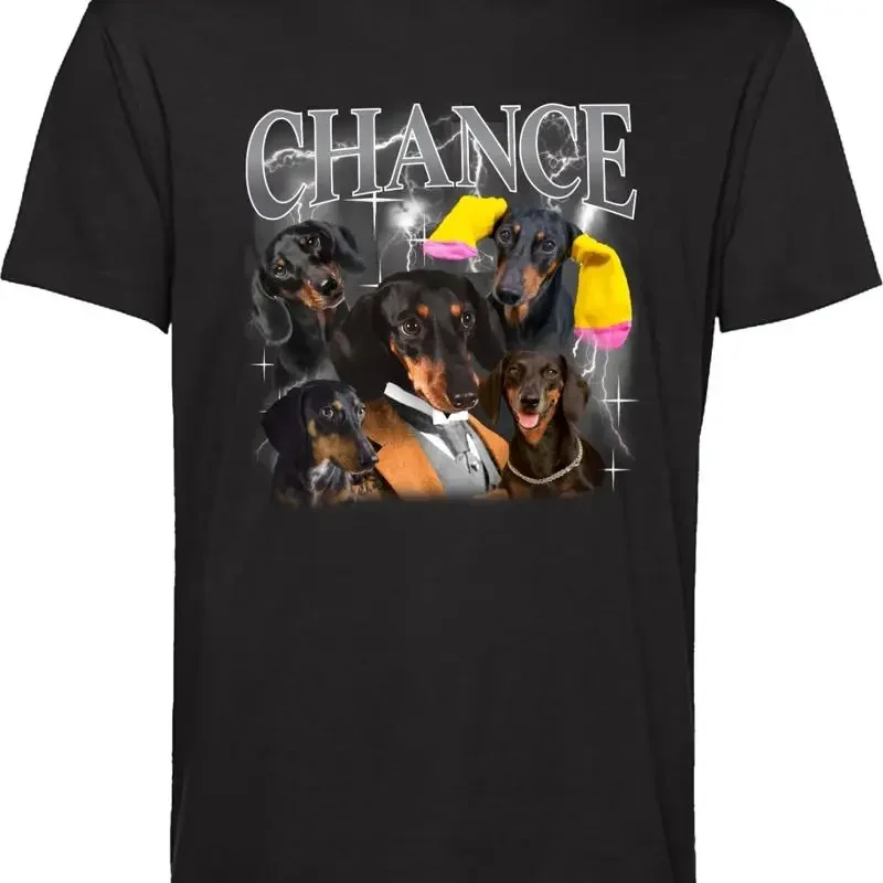 Personalised Your Name Pic T Shirt Pet Lovers Funny Dog Cat Love One Pics