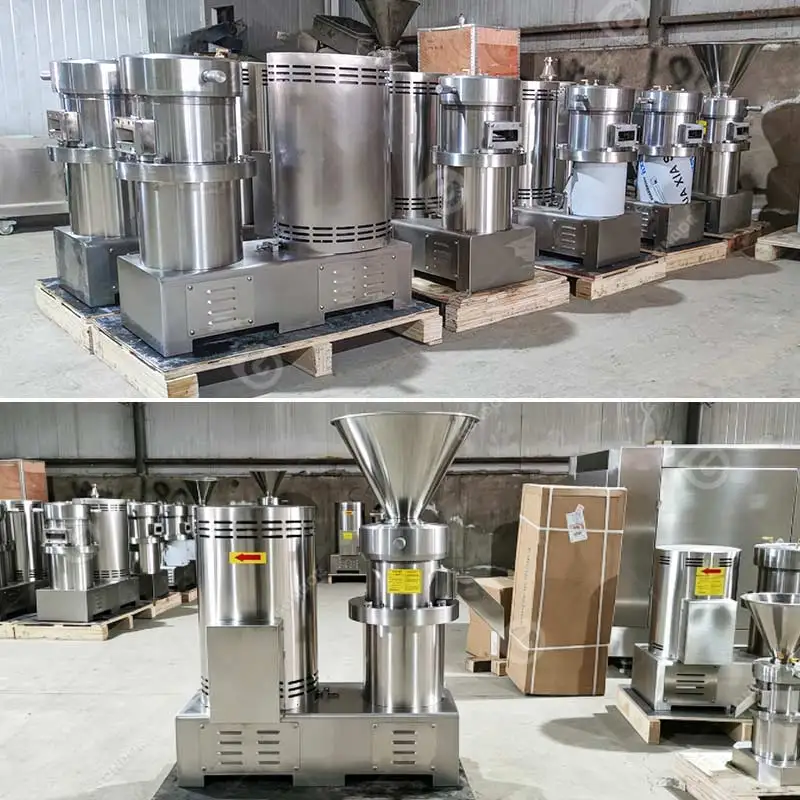 Stainless Steel Machinehr160 Nut Paste Grinder Tomato Colloid Mill Peanut Butter Mix Machine Rotor and Stator