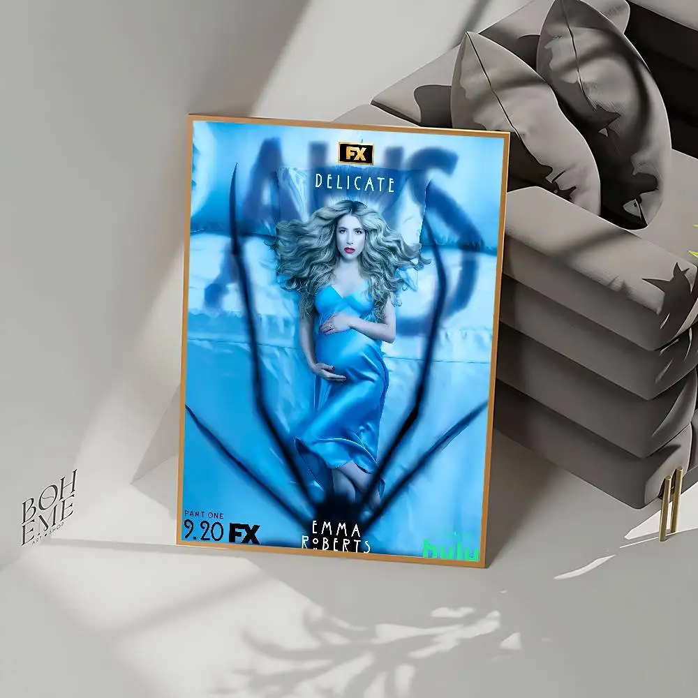 TV Show AHS Vintage Poster Geen Ingelijste Poster Kraft Club Bar Papier Vintage Poster Muur Kunst Schilderij Slaapkamer Studie Stickers