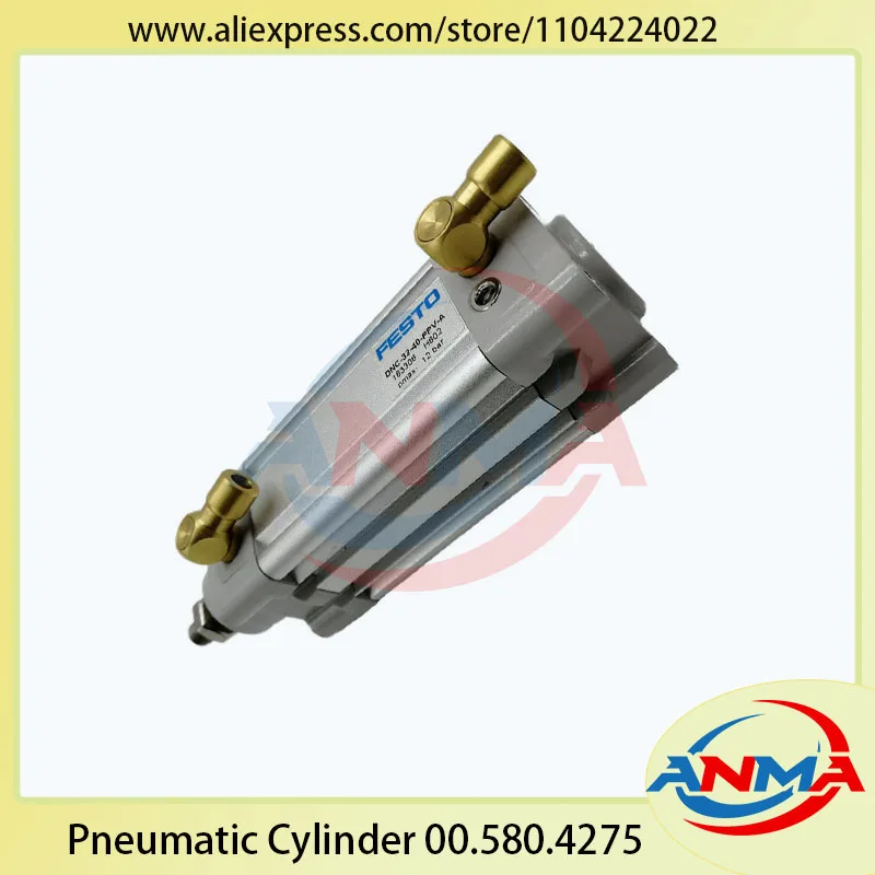 

1Piece 00.580.4275 Pneumatic Cylinder Heidelberg SM102 CD102 SM74 SM52 Ink Cylinder