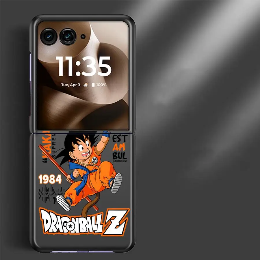Funda de Dragon Ball Cartoon Goku para Motorola 60 Ultra 50 50/60 Funda trasera de teléfono Funda de lujo
