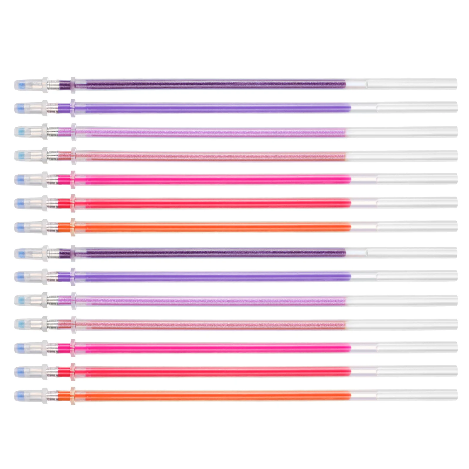 

100pcs Gel Pen Refills 0.8Mm Colored Fine Point Smooth Writing For Crafts School Projects Colorful Ink Refills Assorted Colors