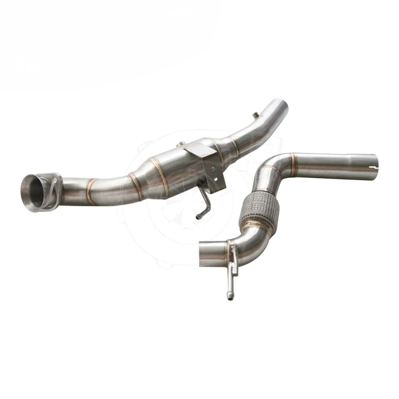 Exhaust catted Downpipe For Ford mustang 2.3T 15-19