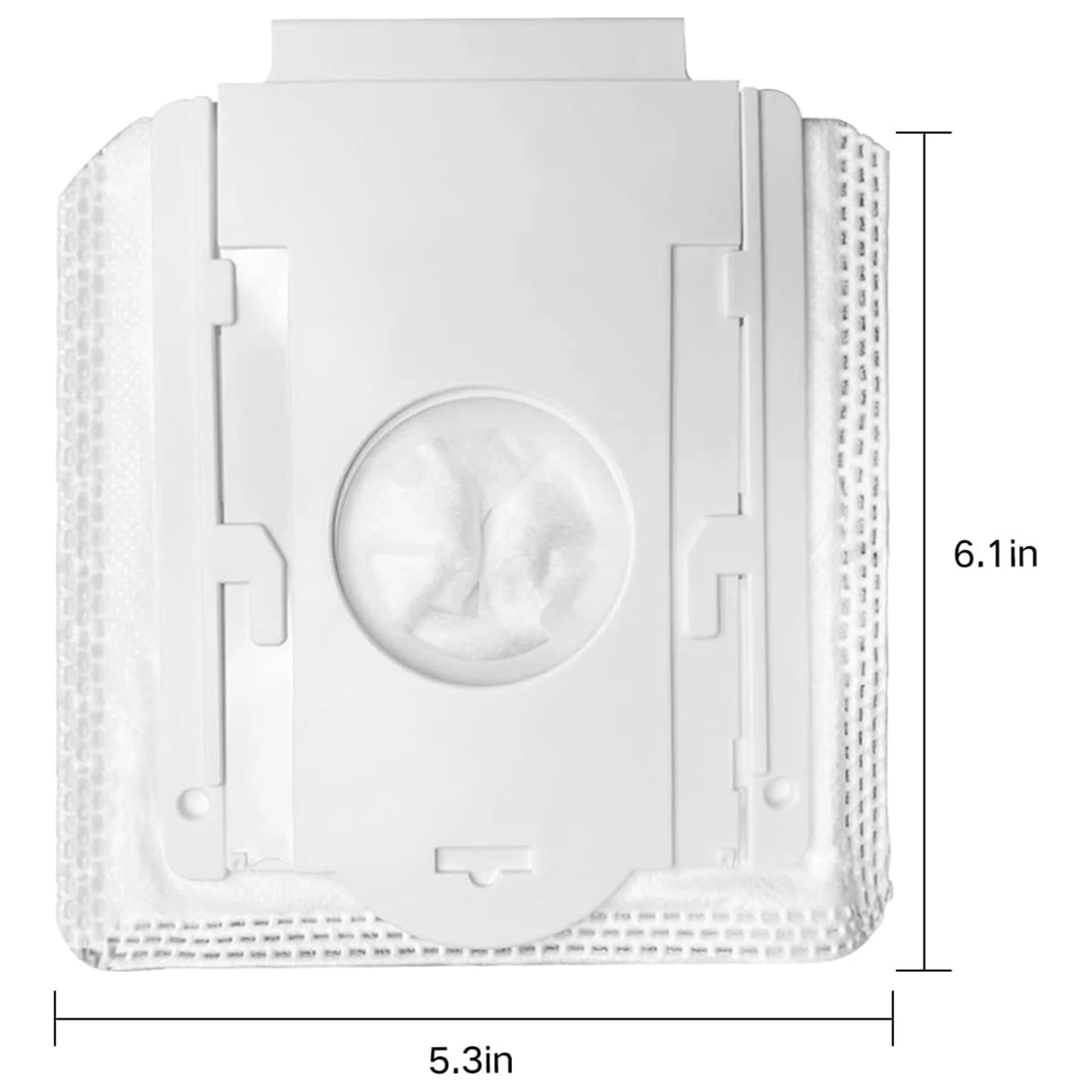 Dust Bags Replacement for VCA-ADB90, 70 + 75 + 90 Series, Acessórios de vácuo sem fio, Peças, 12Pcs