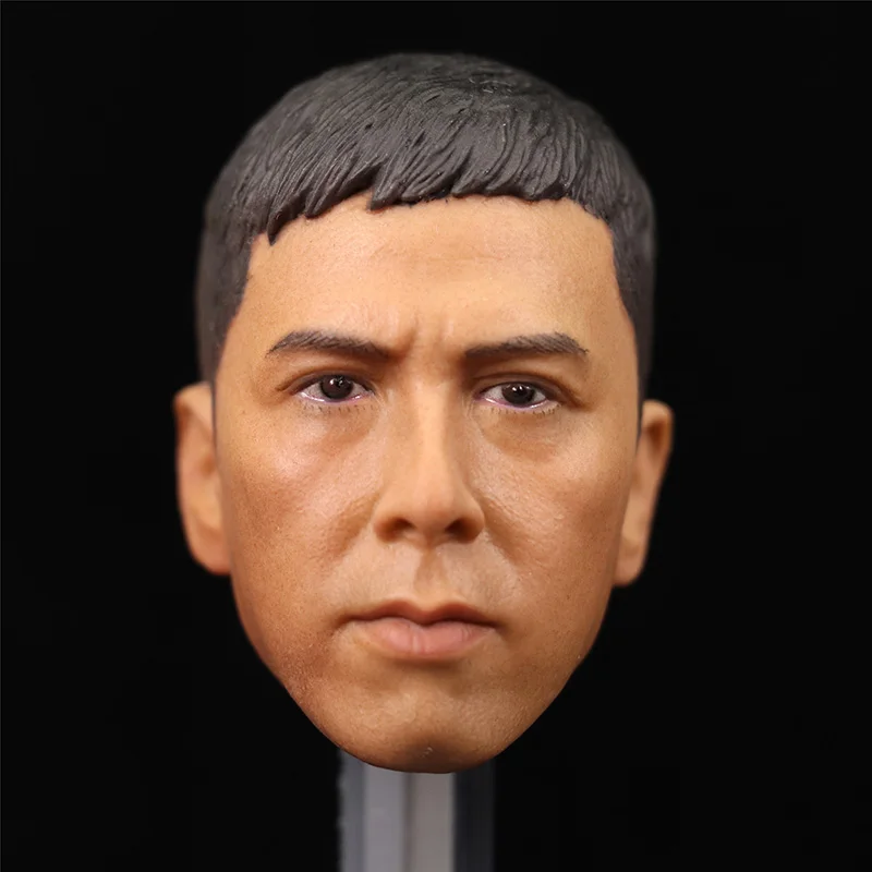 

1/6 Donnie Yen Head Sculpt Carving Model Fit 12'' Male Soldier Action Figure Body for Hobby Collection