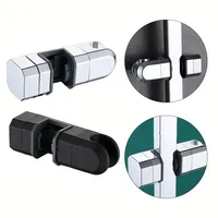 Adjustable Shower Bracket Universal 15mm-30mm Shower Rail Head Slider Bar Holder Lifting Rod Clamp Holder Replacement Bracket