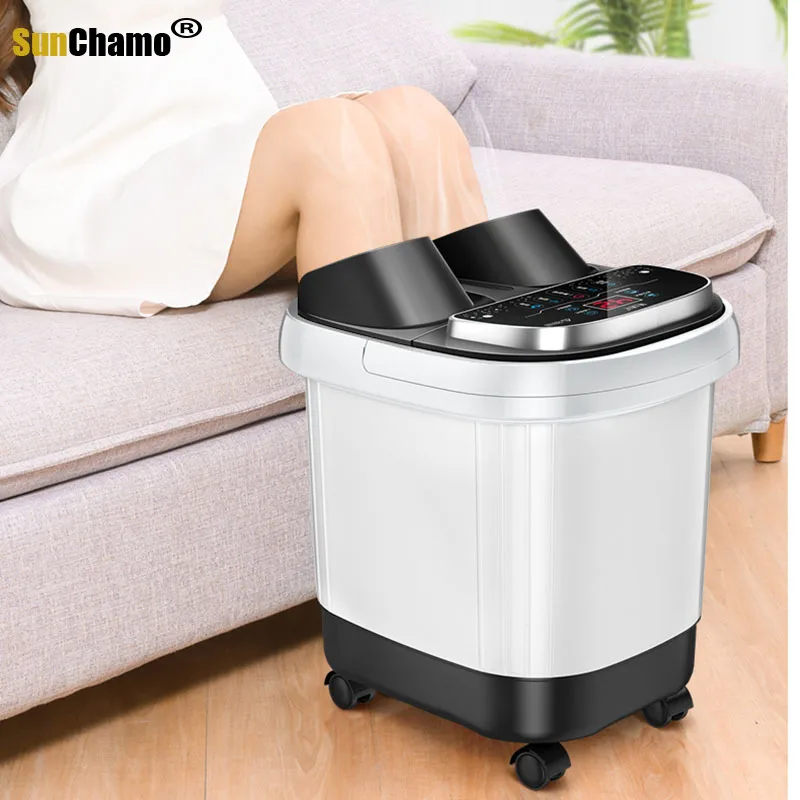 Foot Bath Automatic Feet Soaking Electric Massage Constant Temperature Foot-Spa Hot Tub Heate Adult Home Feet Care FIREAGLE