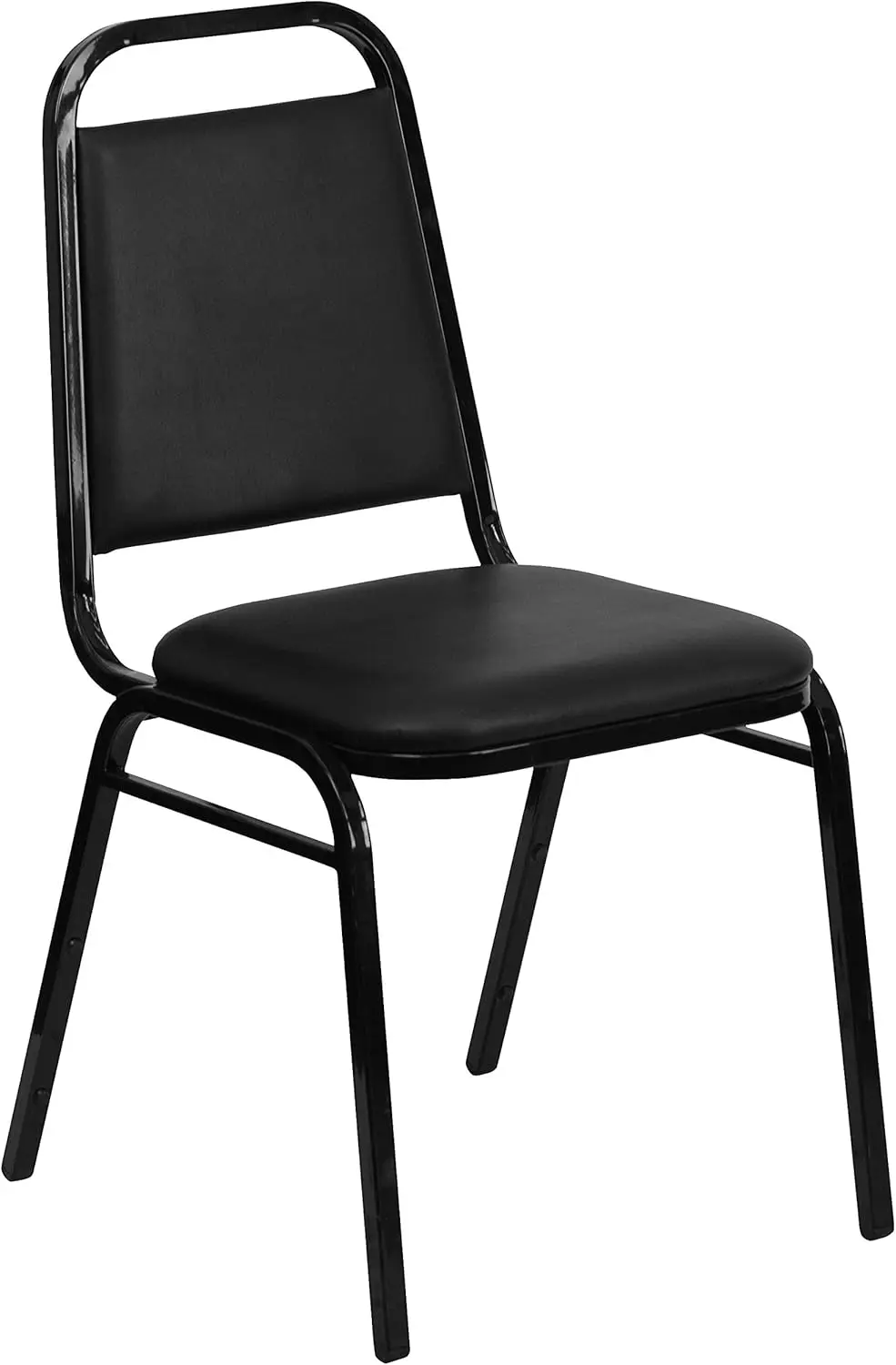 

Trapezoidal Back Banquet Chair, Black Vinyl/Black Frame