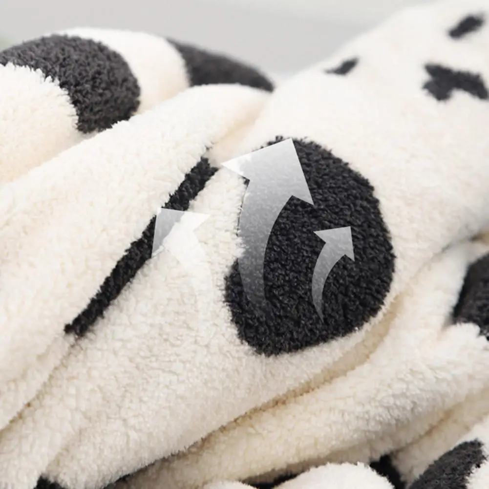 High-quality Towel Soft Cartoon Cow Print Bath Towel Set Lightweight Quick-drying Hand Towels Strong Water Absorbent Bathroom
