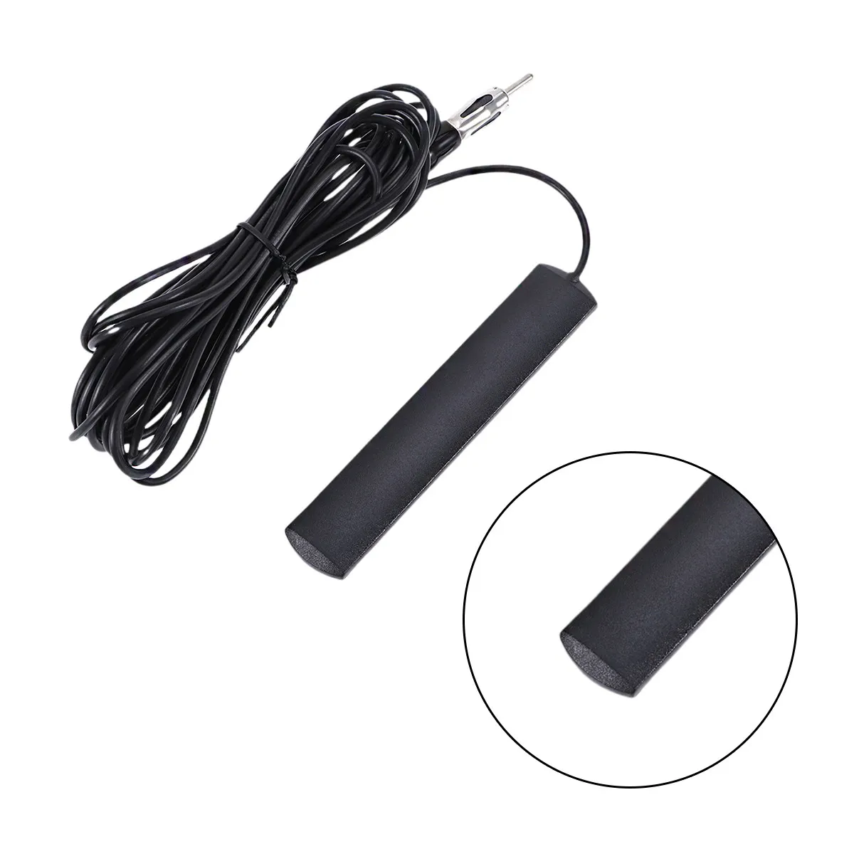 Universal Fm Antenna for Car Radio Windshield Mount Signal Amplifier Non-Directional Enhanced Reception Auto Vehicle Boat Rv