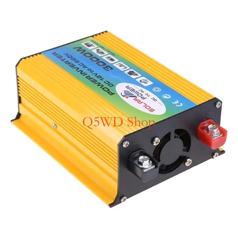 

Q5WD 3000 Вт Инверторы модифицированная синусоинасовая солнечная энергия для постоянного тока 12/24 В до переменного тока 220 В