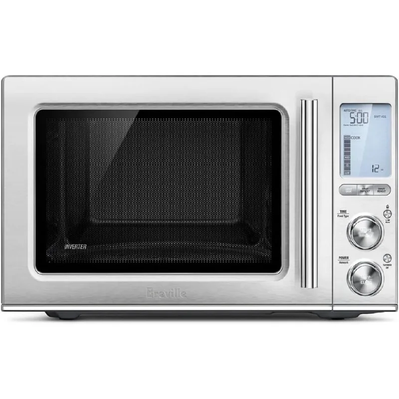 

Breville Countertop Smooth Wave Microwave, Brushed Stainless Steel, BMO850BSS