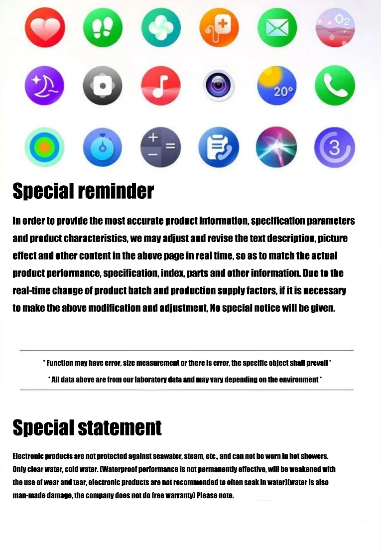Smart Watch with Blood Glucose, Blood Lipid, Uric Acid and Health Monitoring description 15