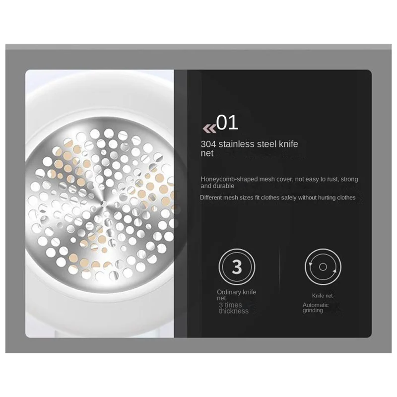 ABGU Lint Remover Clothes Fuzz Trimmer Machine Electric Portable Rechargeable Fabric Shaver Remover for Clothes