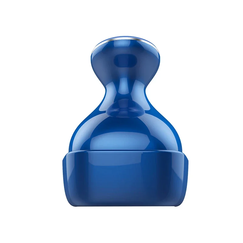 قابلة للشحن الكهربائية الذكية الضوء الأحمر تهتز الأخطبوط رئيس اللاسلكي سيليكون الشعر فروة الرأس آلة تدليك الشحن السريع #4