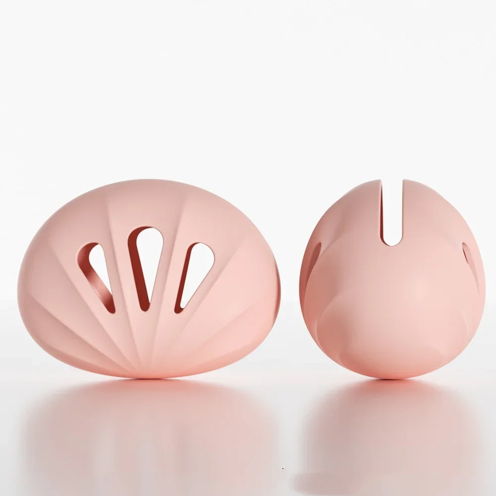 多穴ビューティーエッグ収納ケースシリコーンウェットドライ両用通気性防塵メイクスポンジホルダーProtable化粧ツール