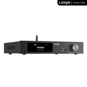 LOXJIE A30 Desktop Stereo Audio Power Amplifier & Headphone Amp Support  APTX Bluetooth 5.0 ESS DAC Chip With Remote Control