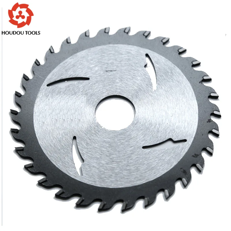 Diskon biaya 75-150mm * 10/20/22.23/25.4mm * 24-40T TCT Saw Blade potong cakram untuk memotong plastik besi tipis kayu keras & lunak