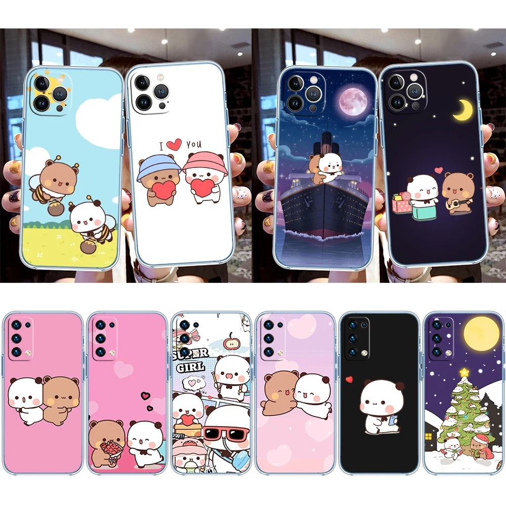 BUBU DUDU Transparent Phone Case for Motorola Moto Edge 20 30 40 50 S30 Fusion Ultra Pro Neo Lite + G200 G23 view 2