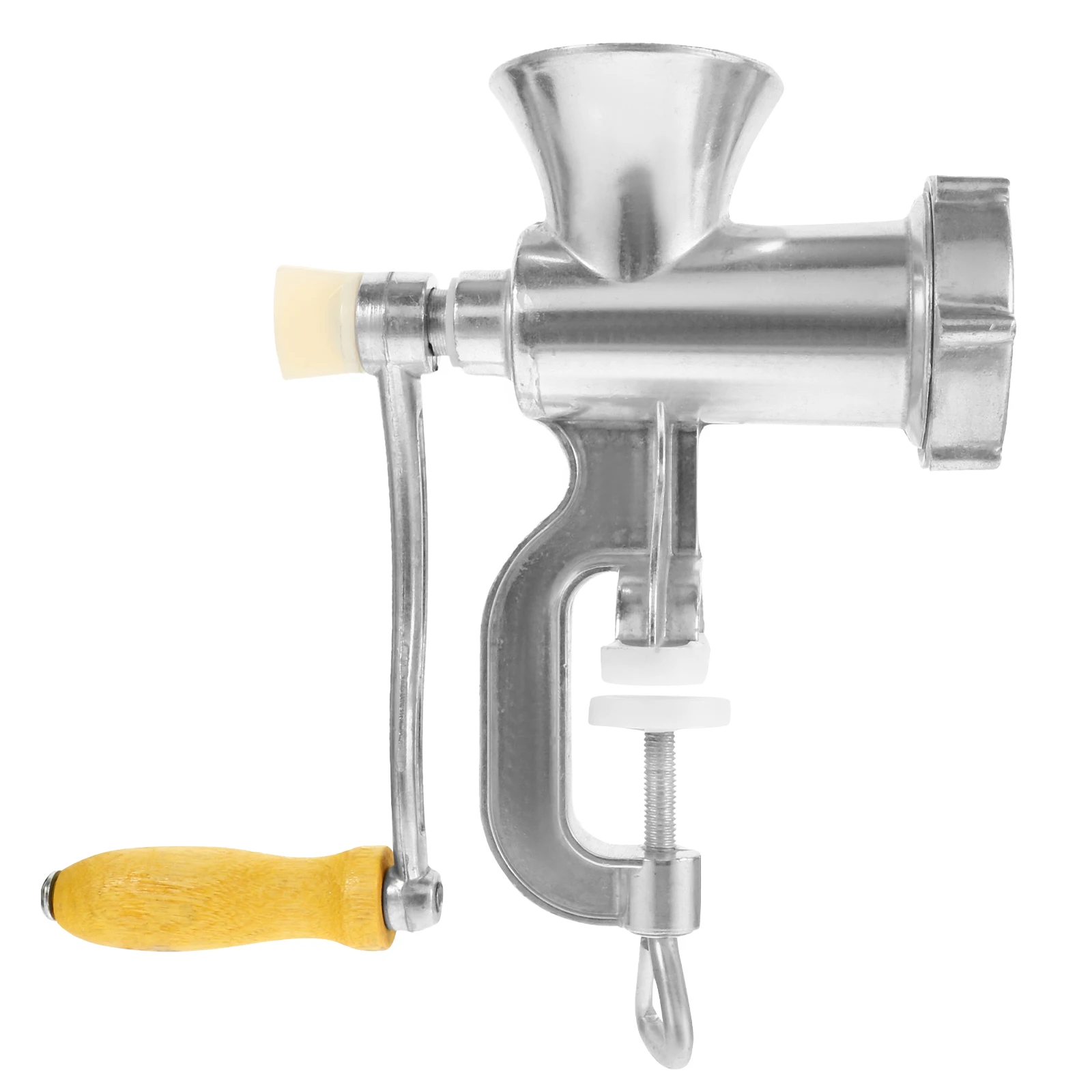 

Premium Aluminium Alloy Manual Meat Mincer Fast Efficient Sausage Maker Tool Homemade Burgers Sausages Bratwurst Kitchen
